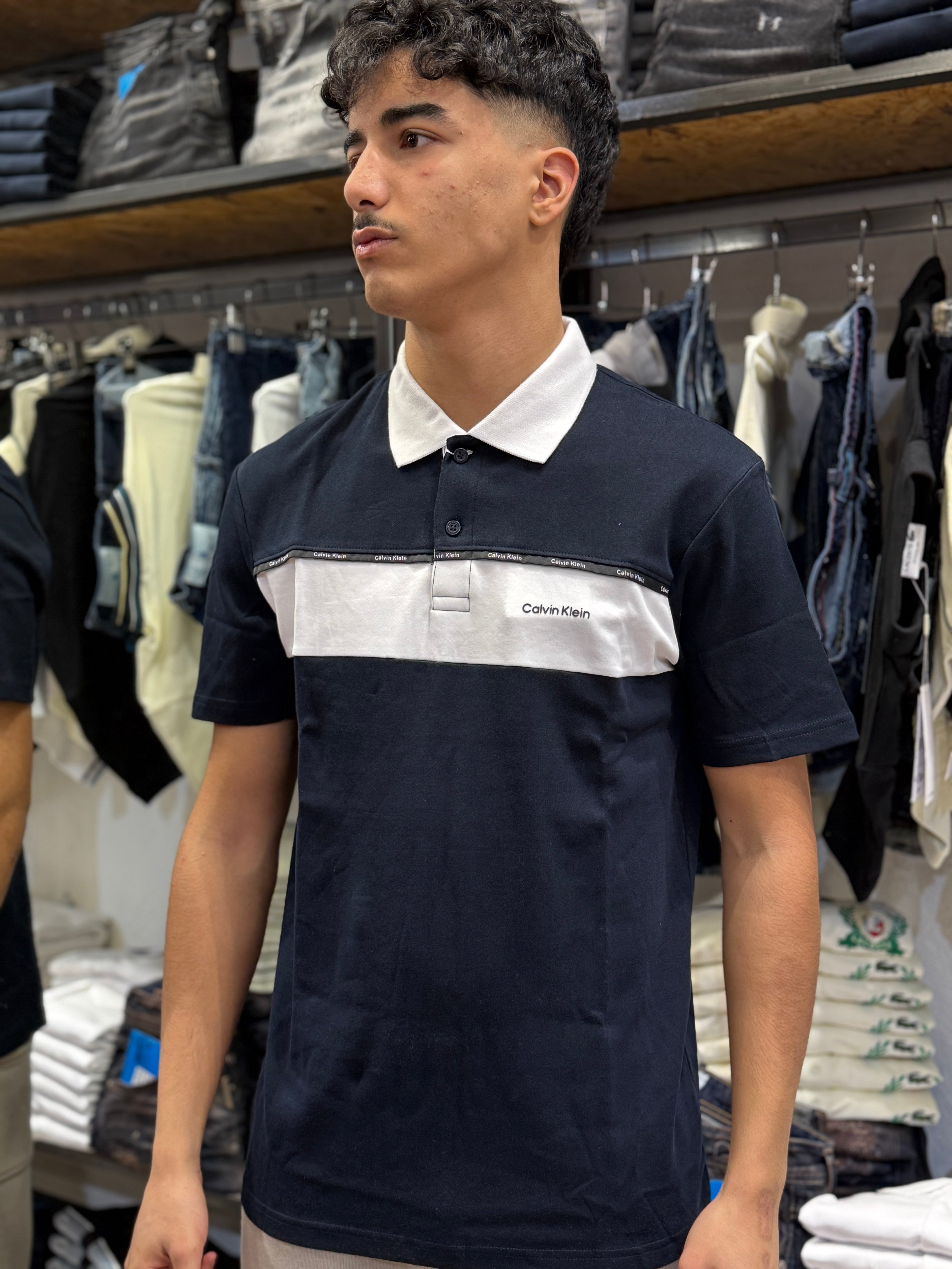 Polo Calvin Klein- fascia orizzontale