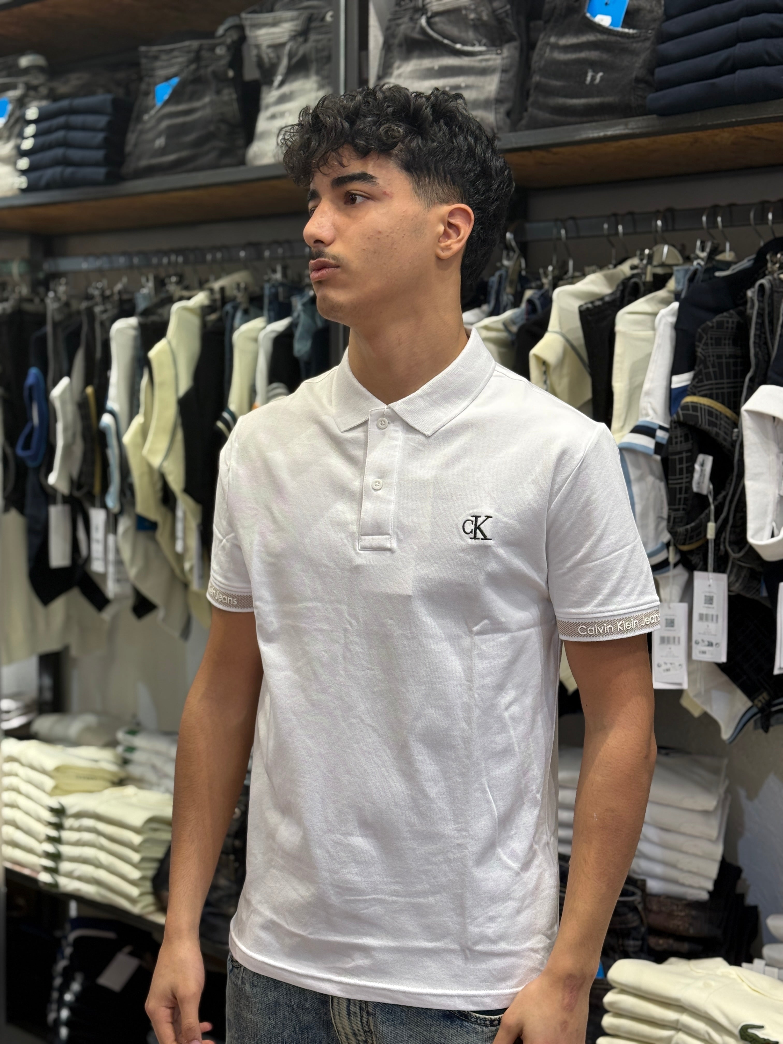 Polo Calvin Klein CK Logo