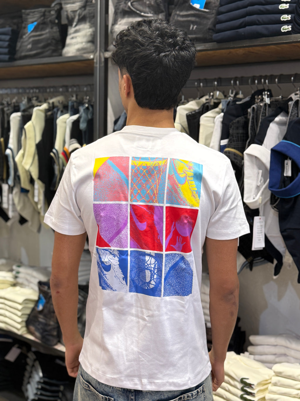 T-Shirt Nike Art Grid Multicolor