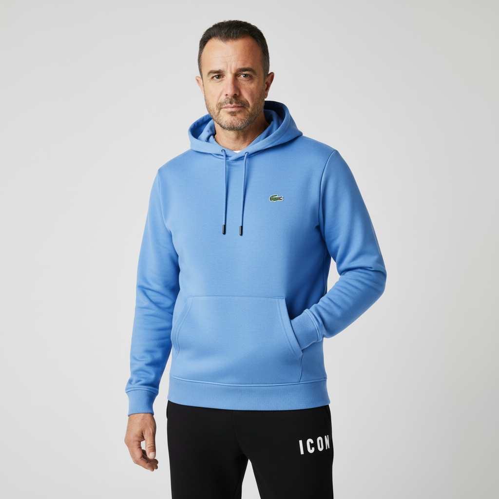 Felpa Lacoste con cappuccio