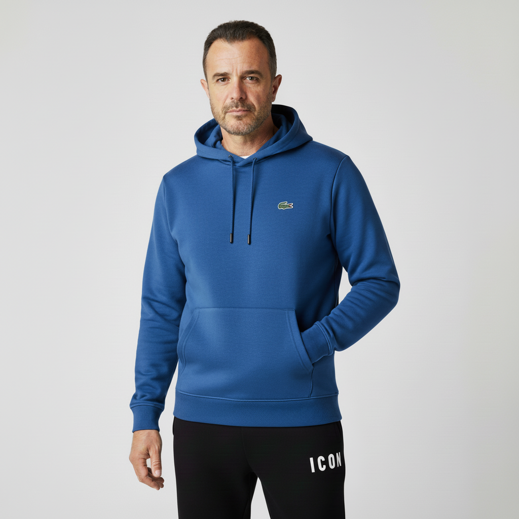 Felpa Lacoste con cappuccio