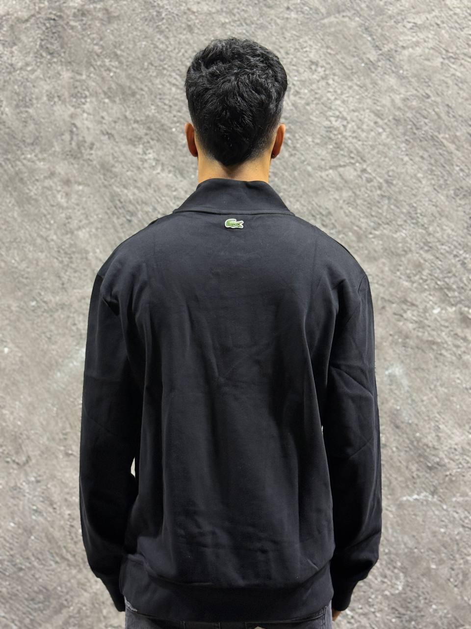 Felpa Uomo Lacoste-Mezza zip