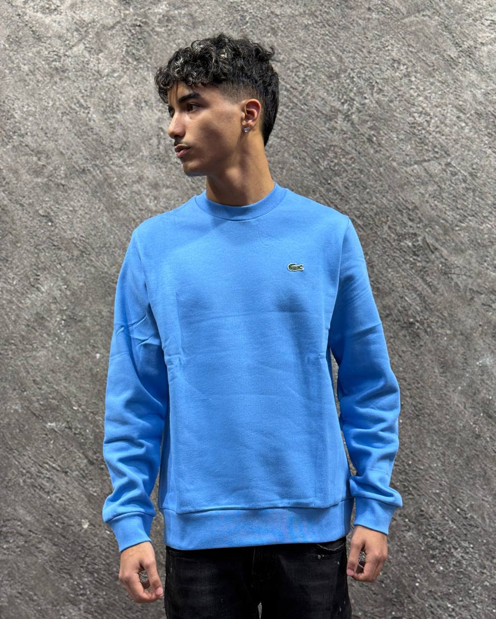 Felpa uomo Lacoste Girocollo-Basic