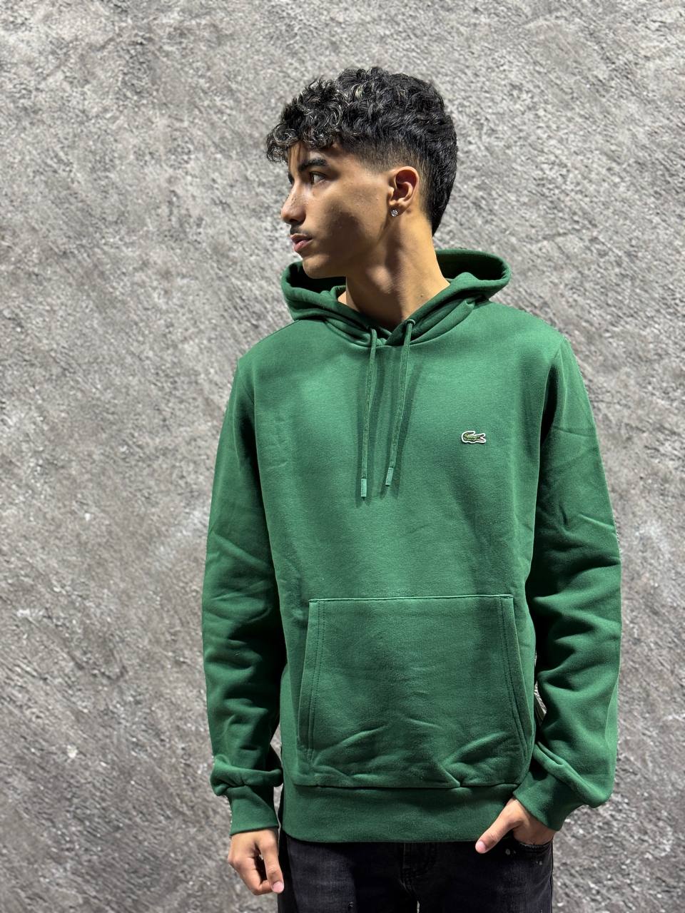 Felpa con Cappuccio Lacoste