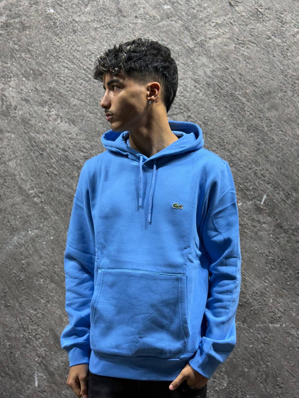 Felpa con Cappuccio Lacoste