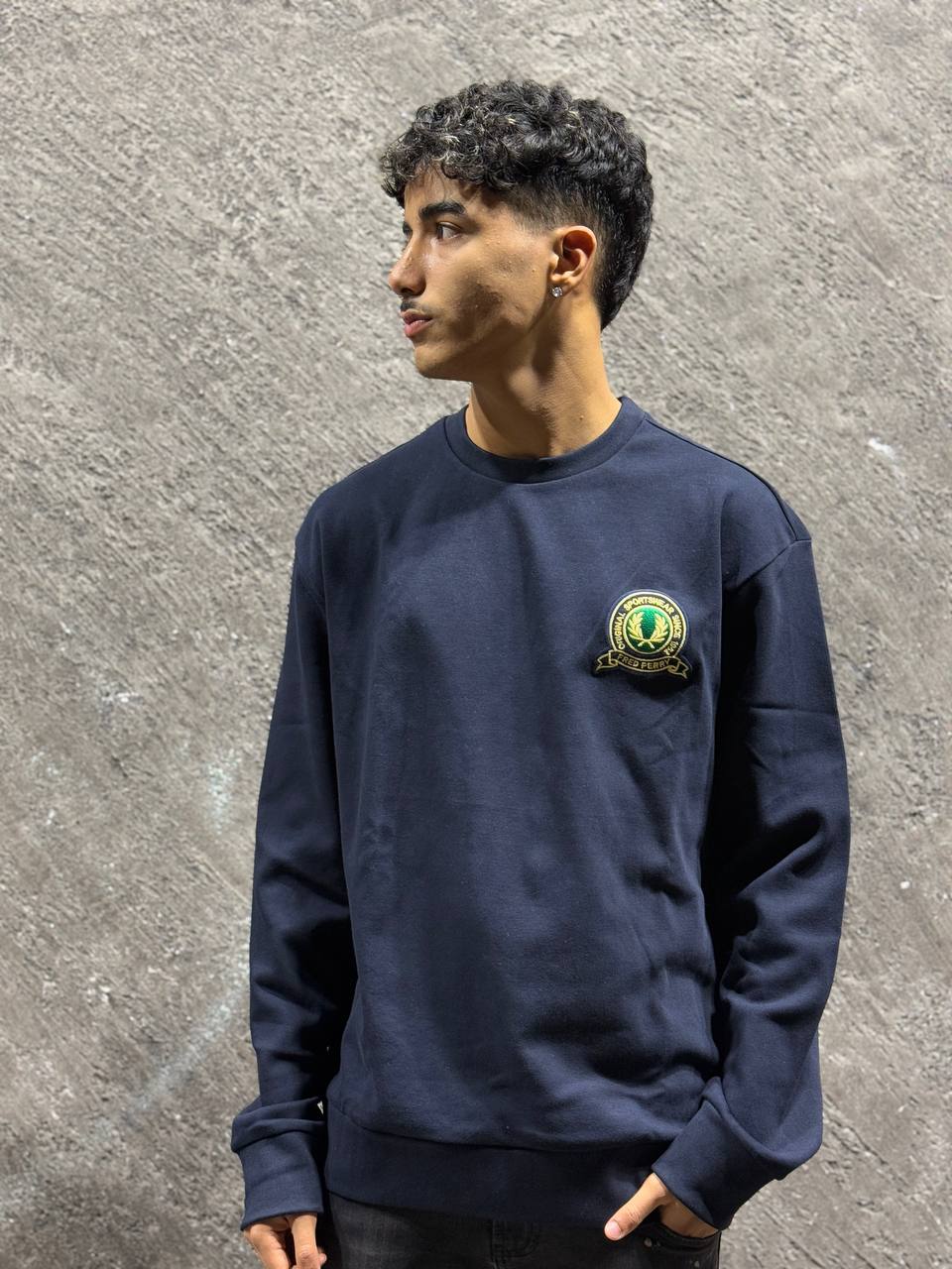 Felpa Fred Perry Girocollo