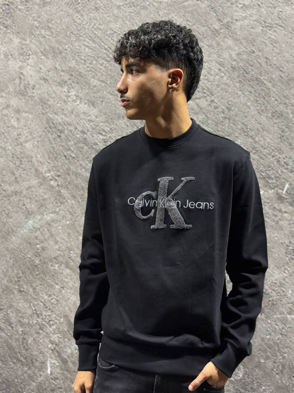 Felpa Calvin Klein Girocollo