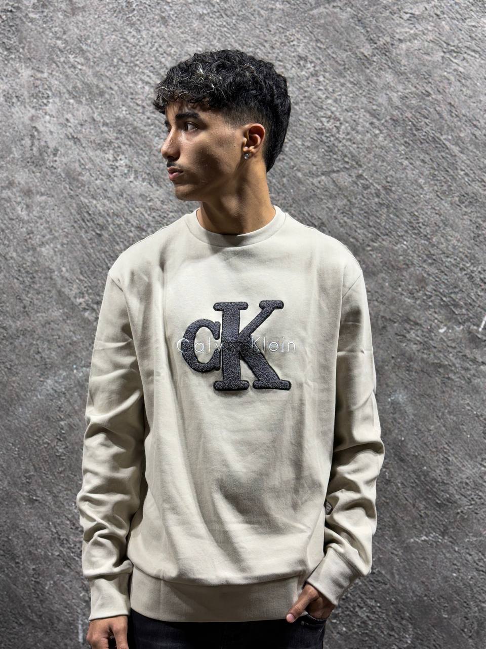 Felpa Calvin Klein Girocollo