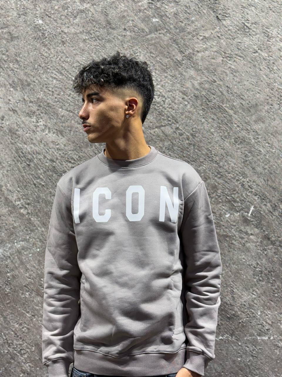 Felpa ICON Girocollo