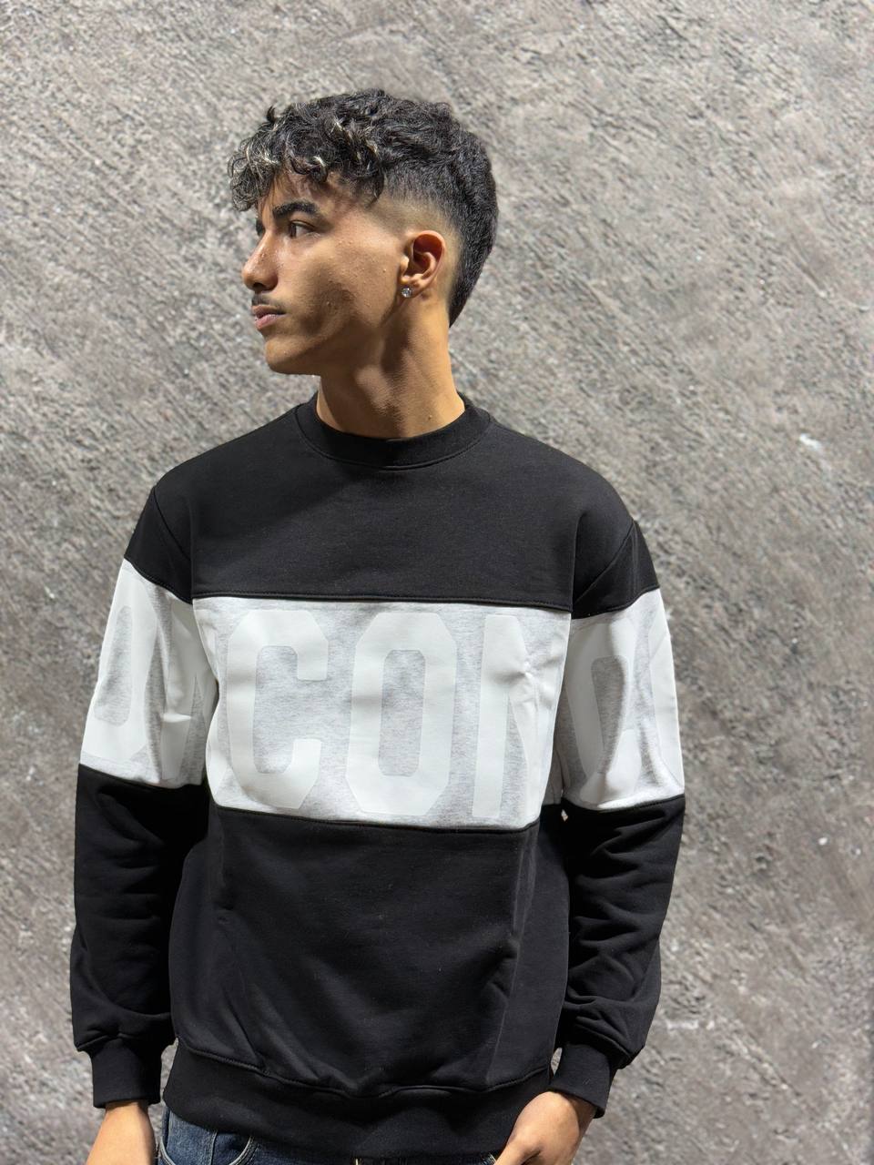 Felpa ICON Girocollo