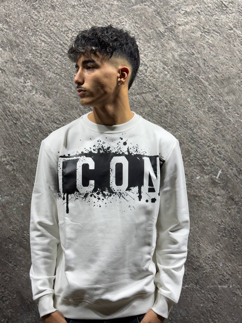 Felpa ICON Girocollo