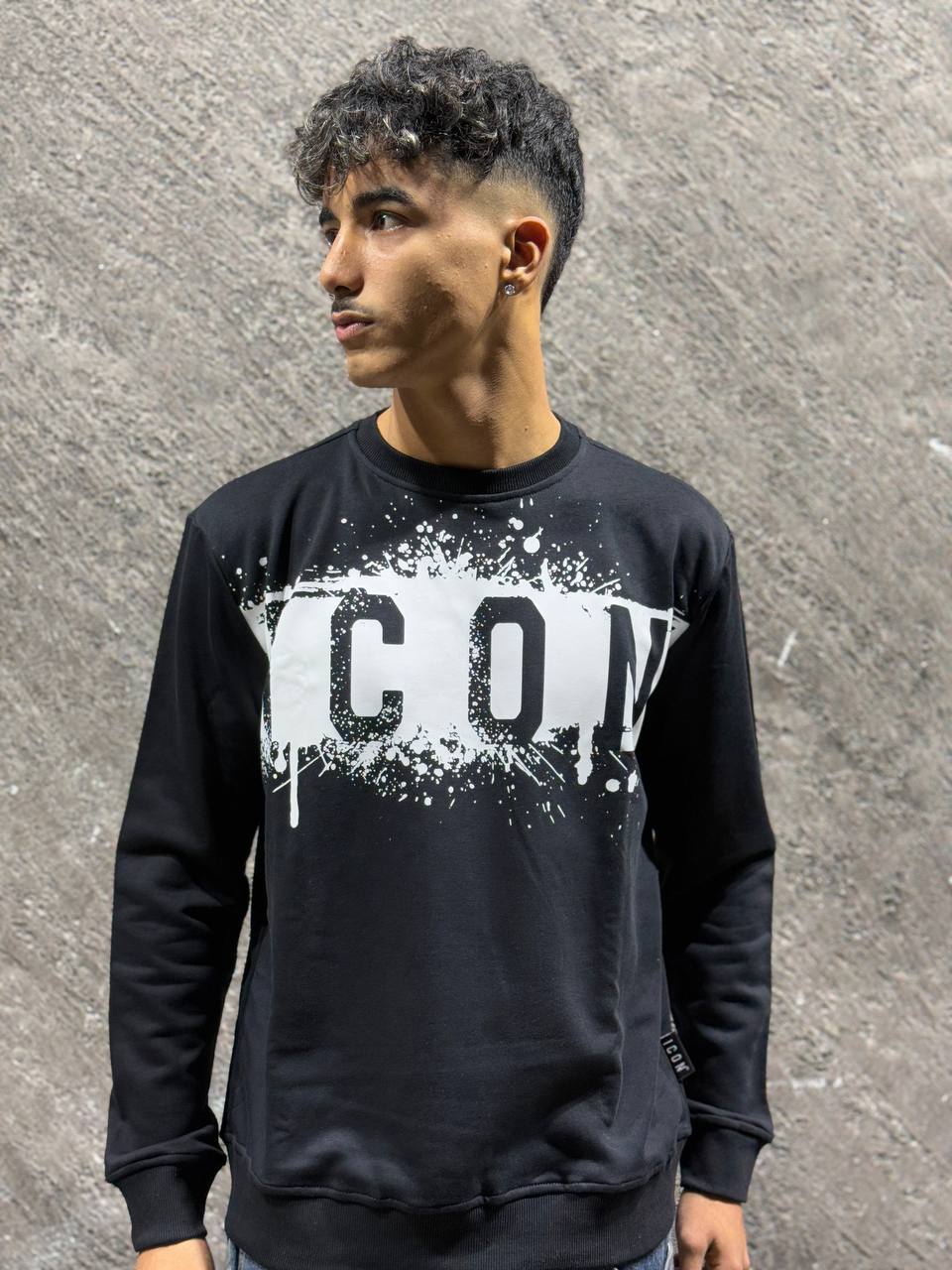 Felpa ICON Girocollo