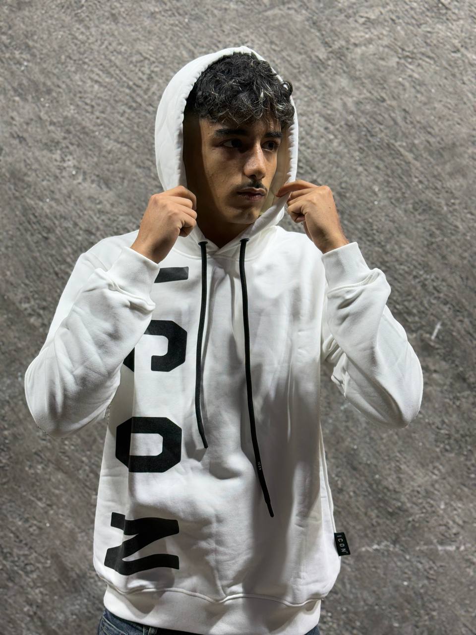 Felpa ICON-Logo Verticale