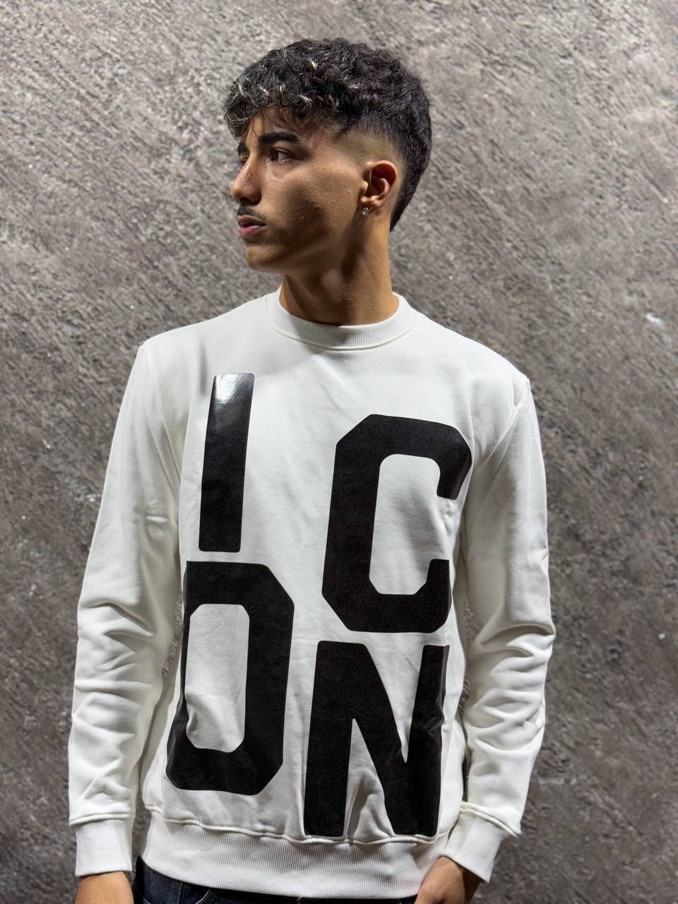 Felpa ICON Girocollo