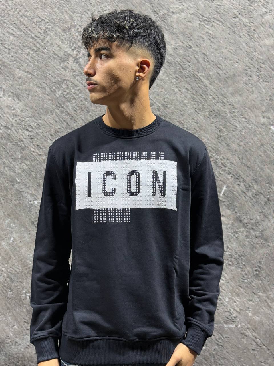 Felpa ICON Girocollo