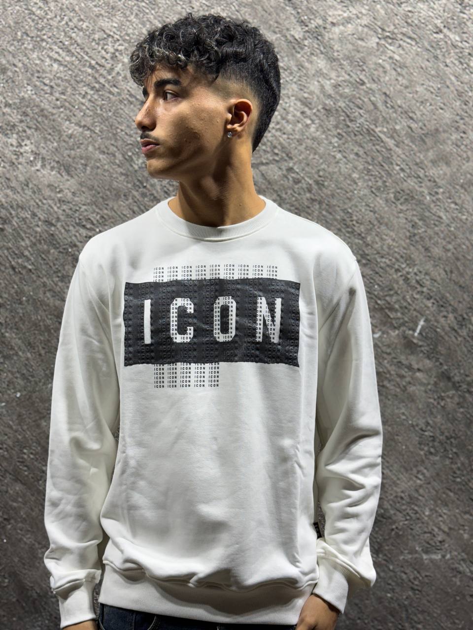 Felpa ICON Girocollo