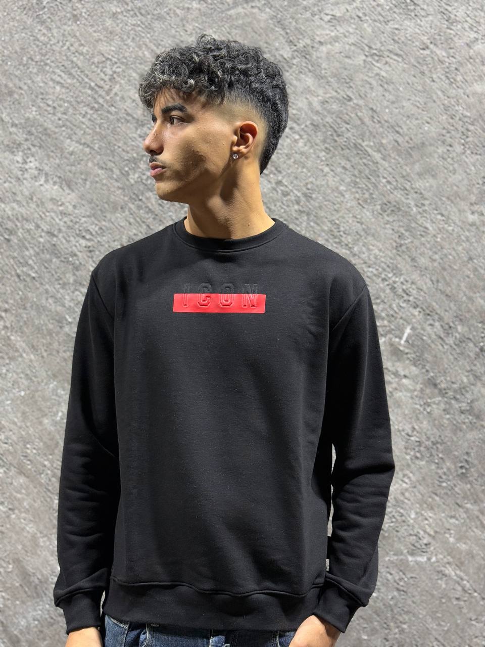 Felpa ICON Girocollo