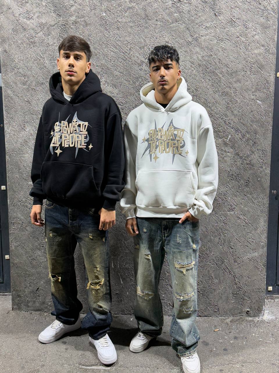 BAGGY JEANS- Lavaggio Sabbiato