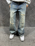 BAGGY JEANS- Lavaggio Sabbiato