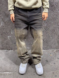 Baggy Jeans-Brown Wash2