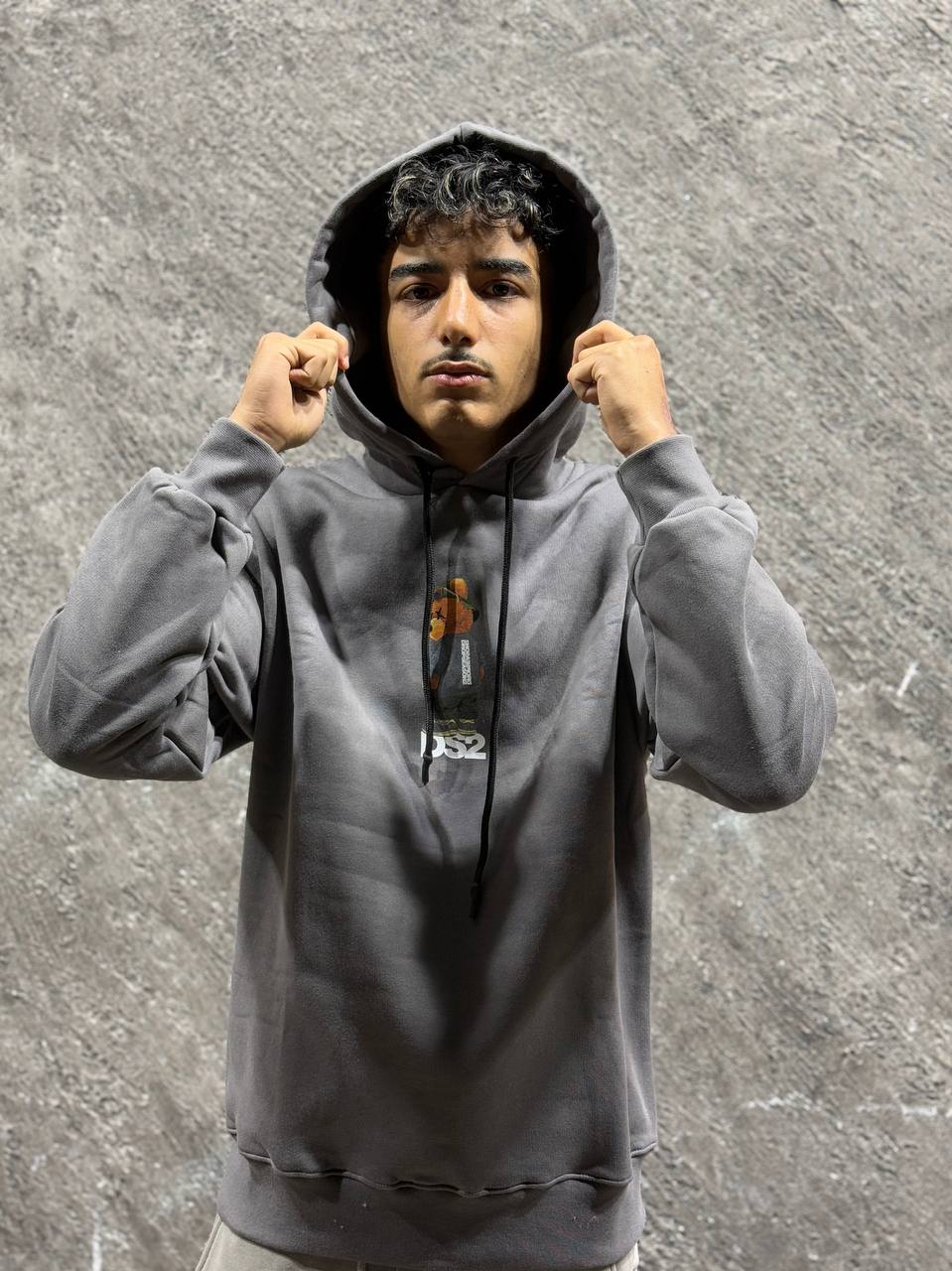 Felpa DS2 con Cappuccio