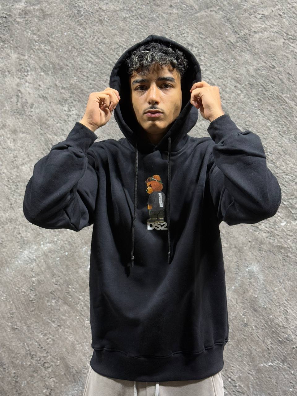 Felpa DS2 con Cappuccio