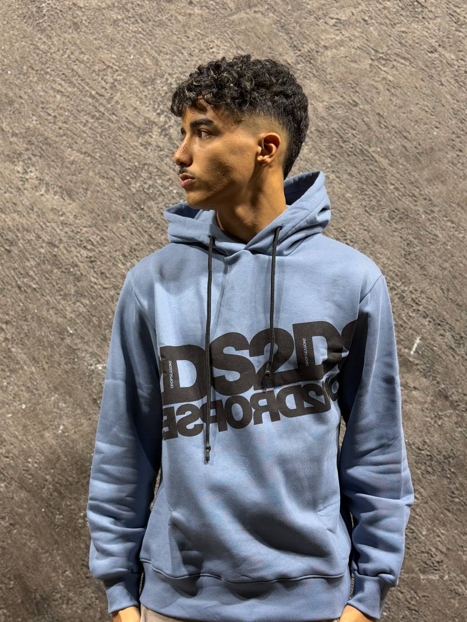 Felpa DS2 con Cappuccio