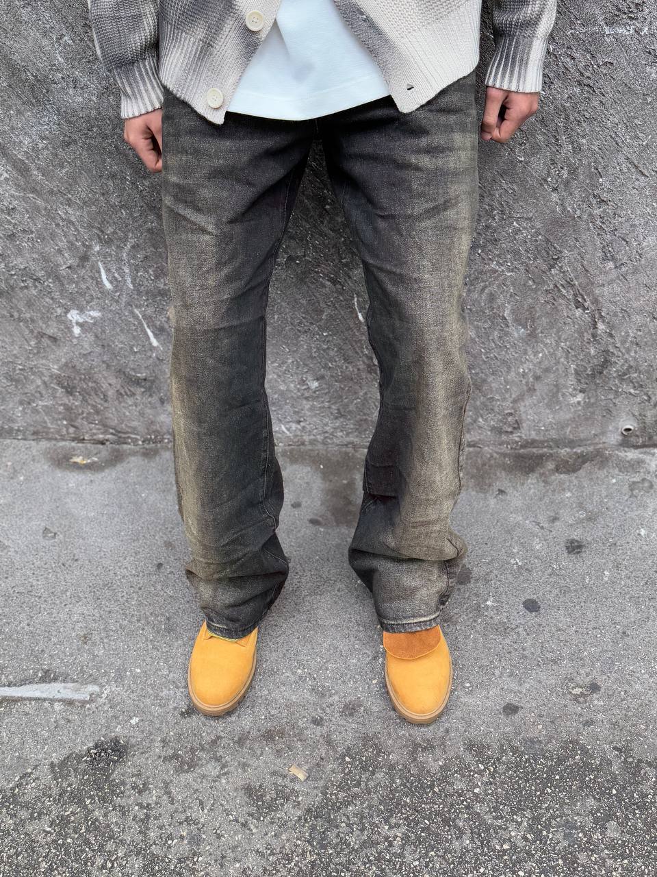 Baggy Jeans-Brown Wash1