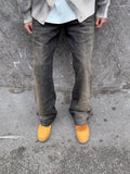 Baggy Jeans-Brown Wash1