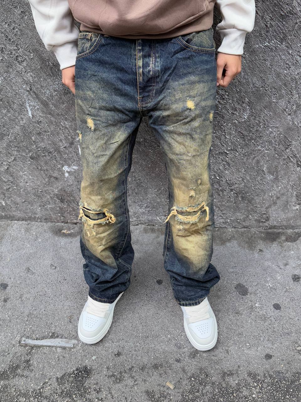 Baggy Jeans-Lavaggio sabbiato2