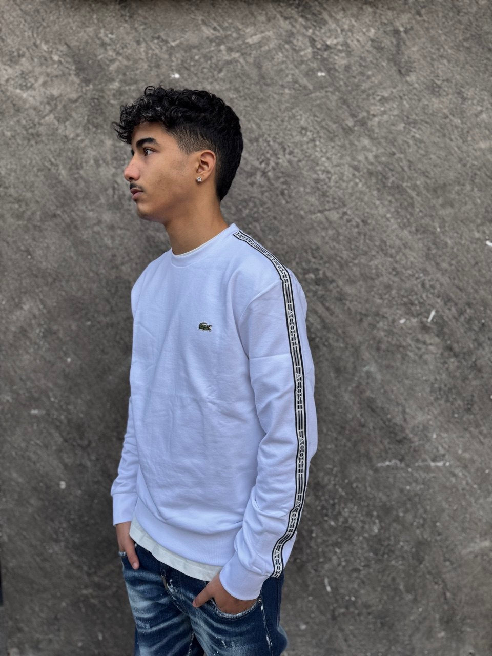 Felpa Lacoste Girocollo