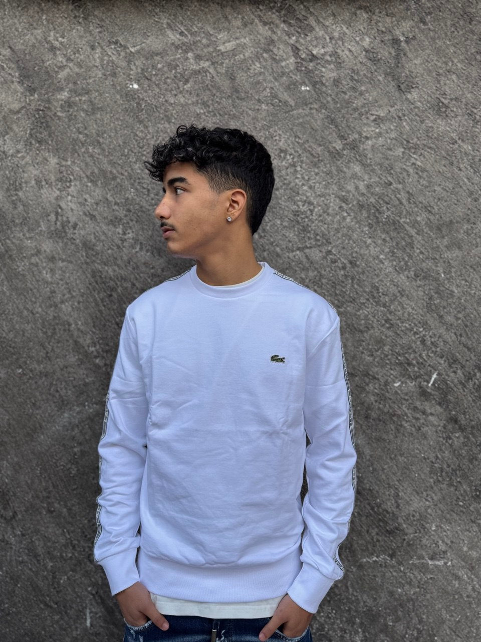 Felpa Lacoste Girocollo