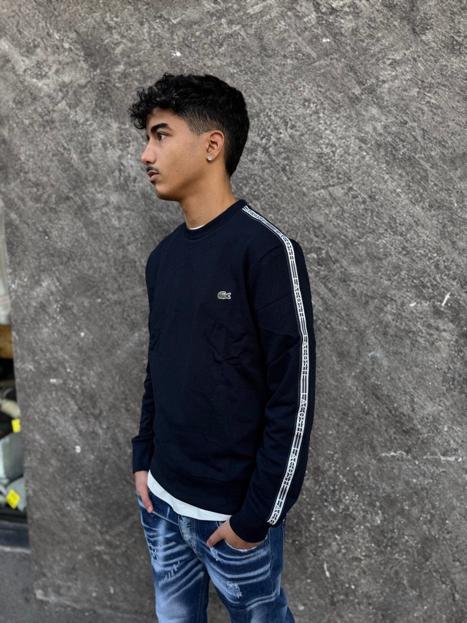 Felpa Lacoste Girocollo