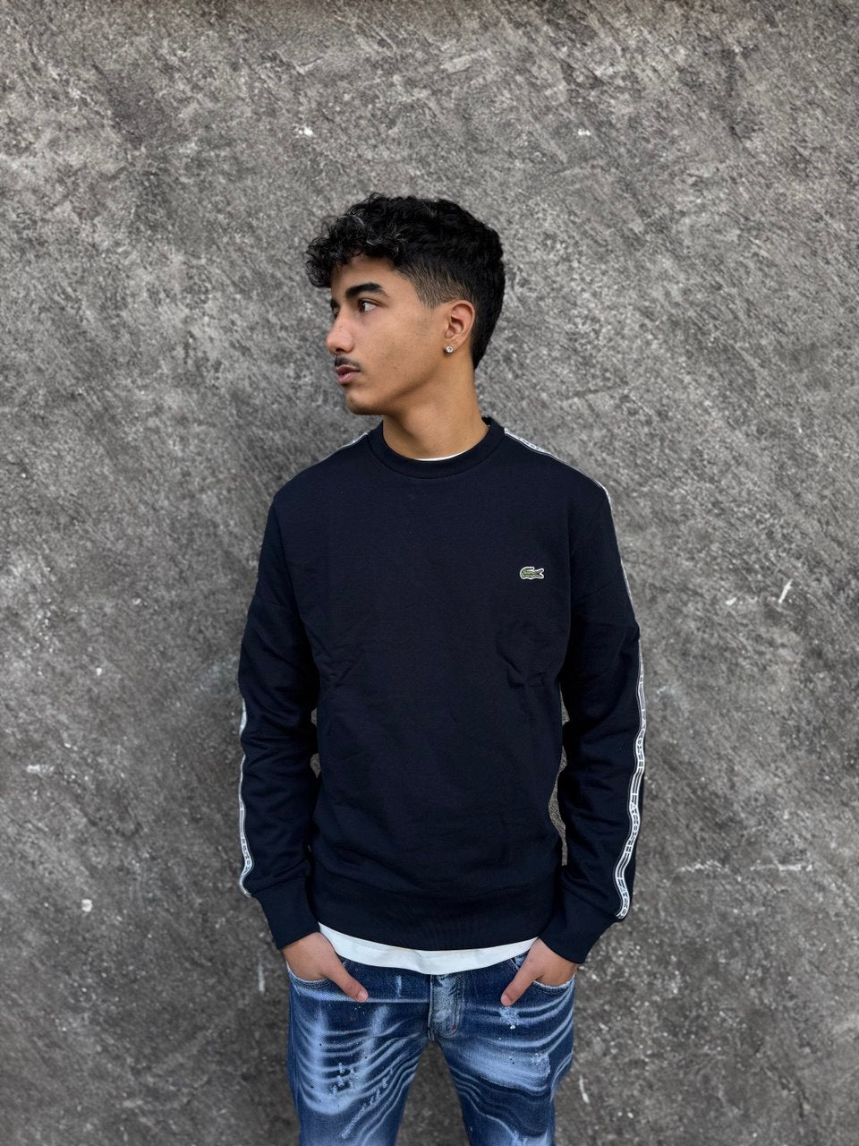 Felpa Lacoste Girocollo