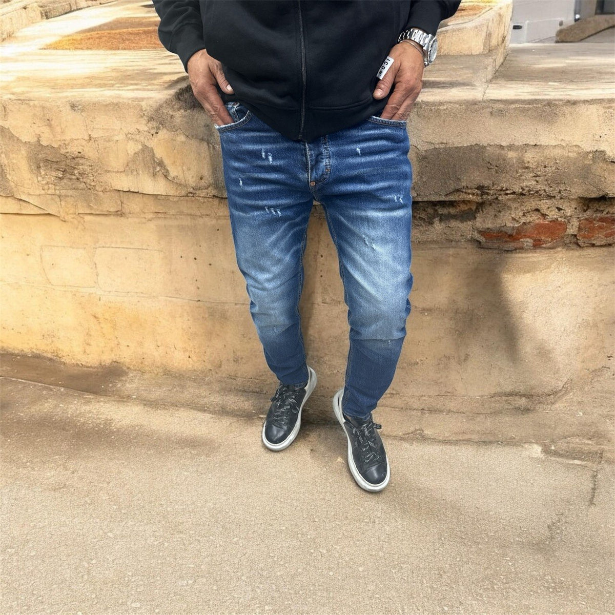 Jeans Cianotic Indaco