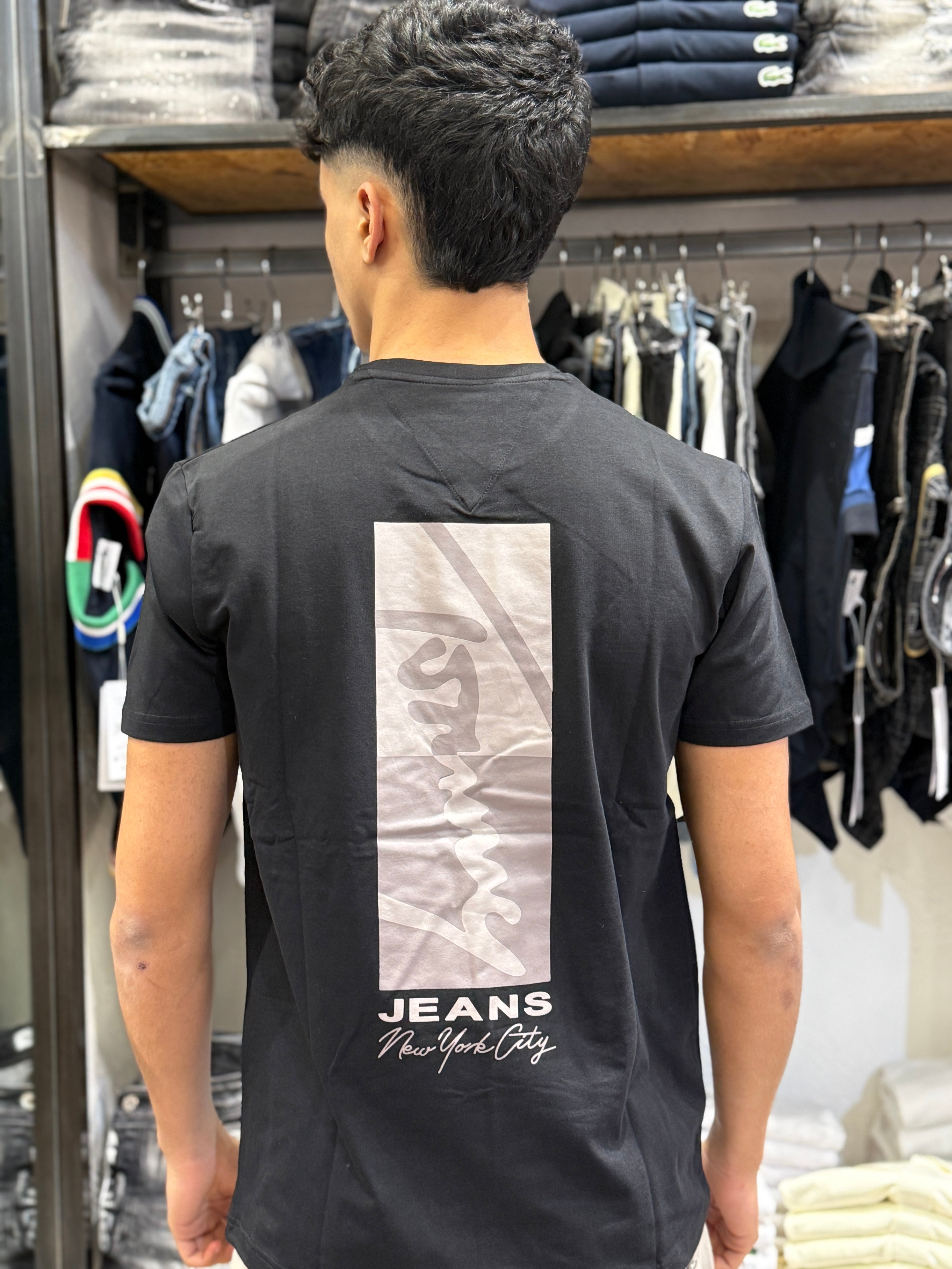 T-Shirt Tommy Hilfiger Jeans New York City Nera