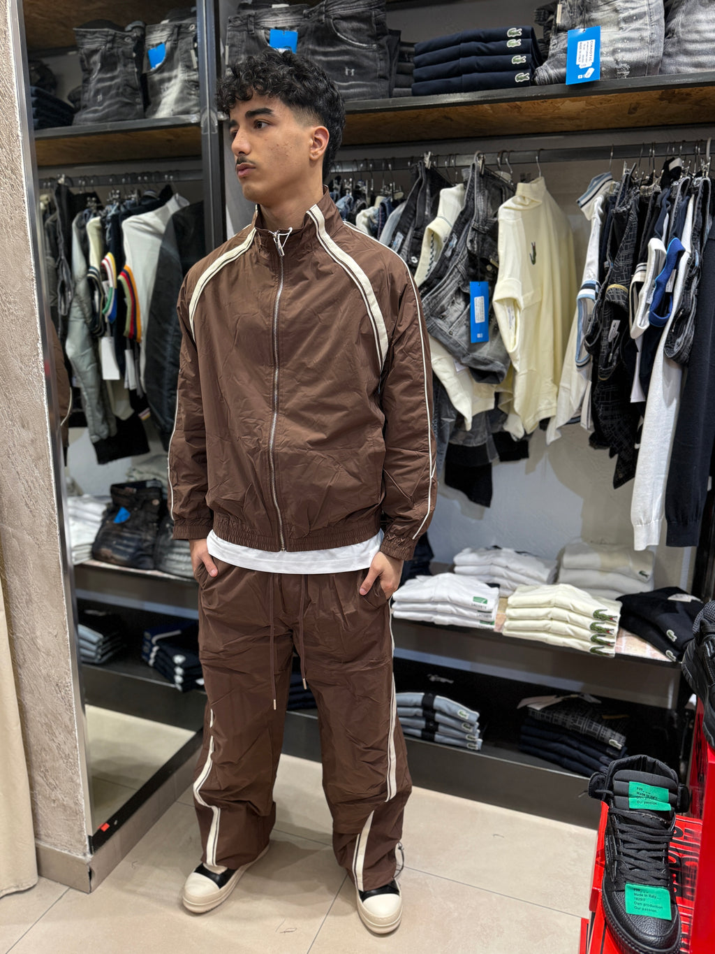 Tracksuit Set Stripe-AW