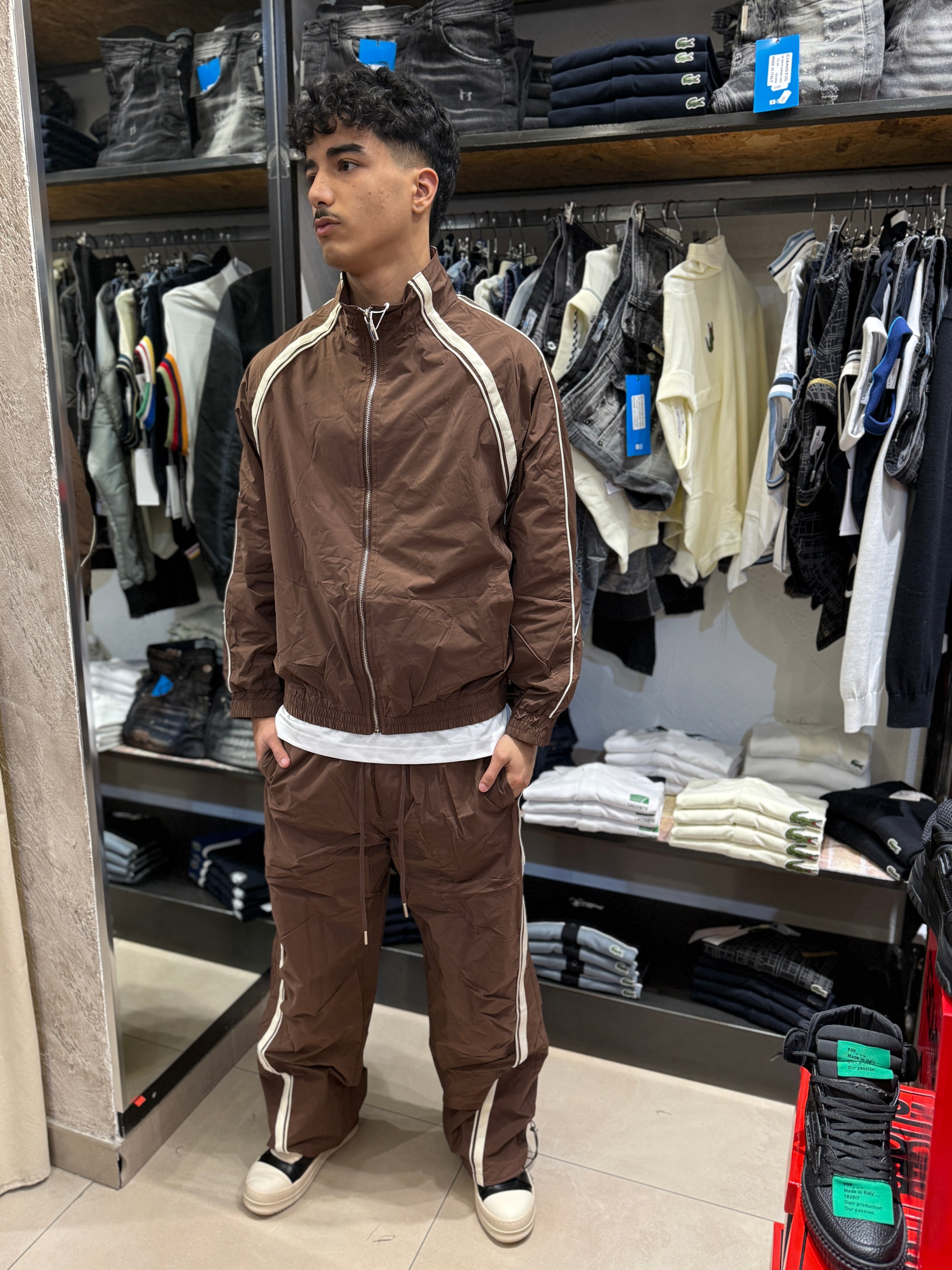 Tracksuit Set Stripe-AW