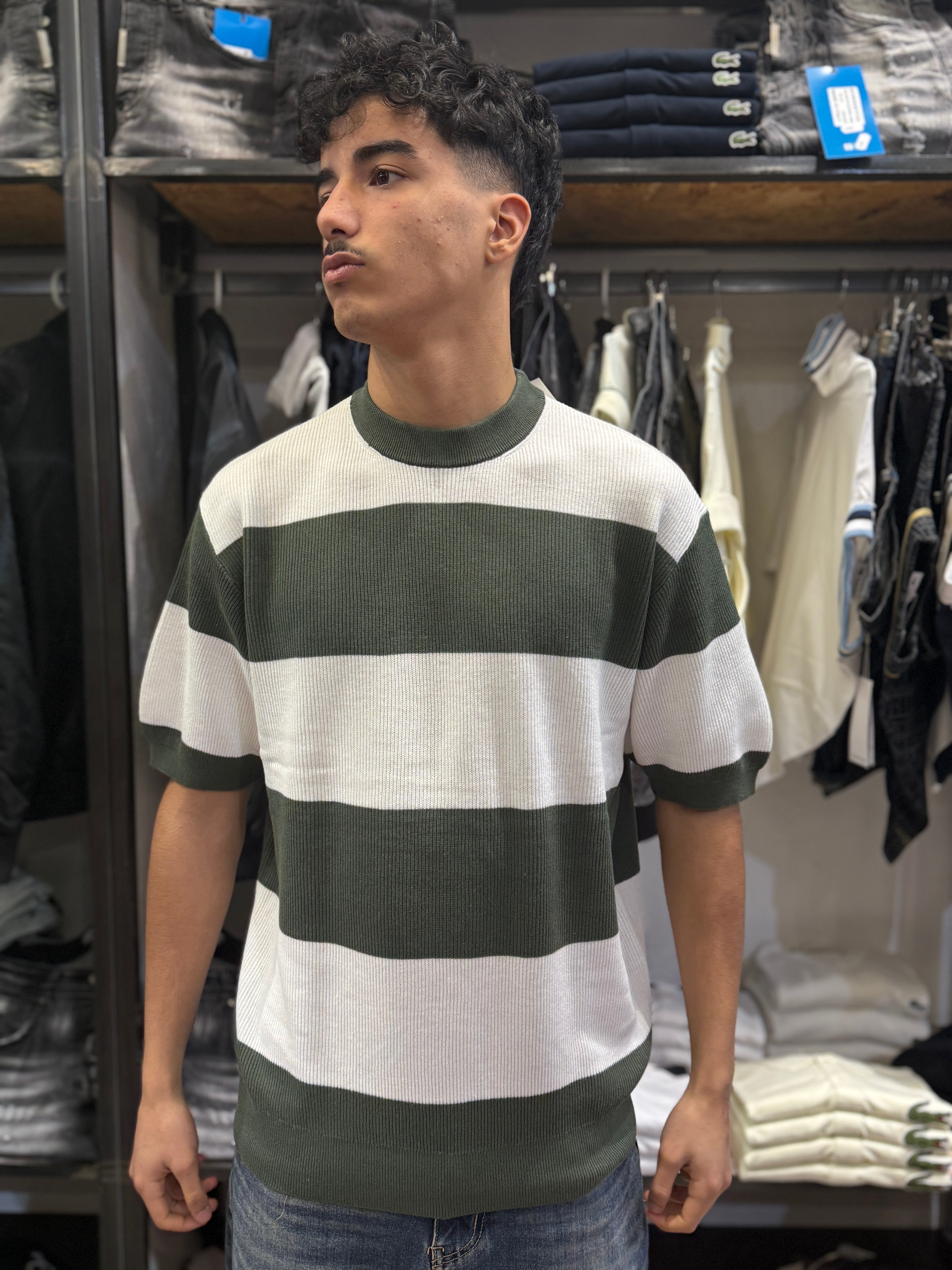 T-Shirt Righe Bold Streetwear