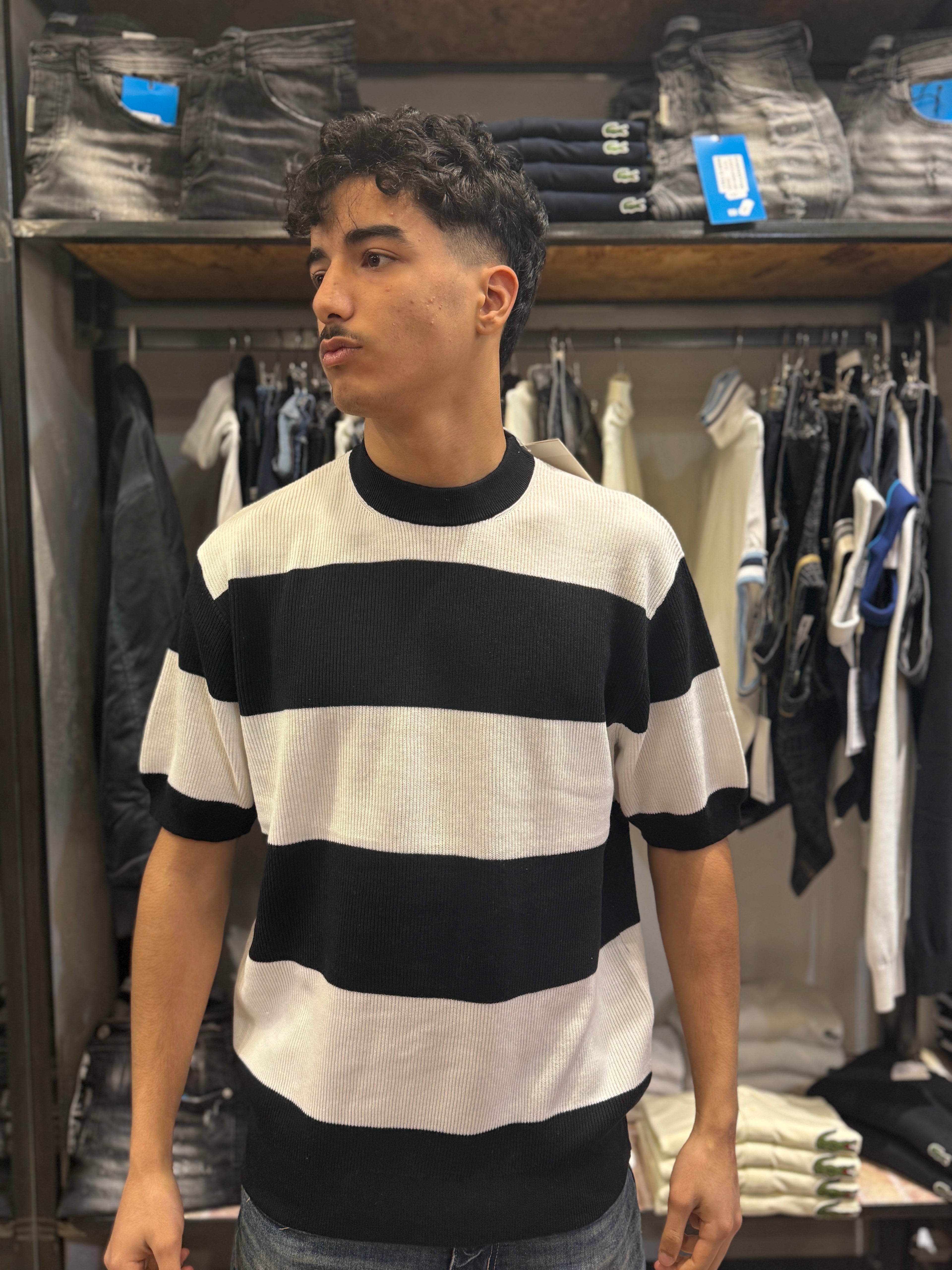 T-Shirt Righe Bold Streetwear