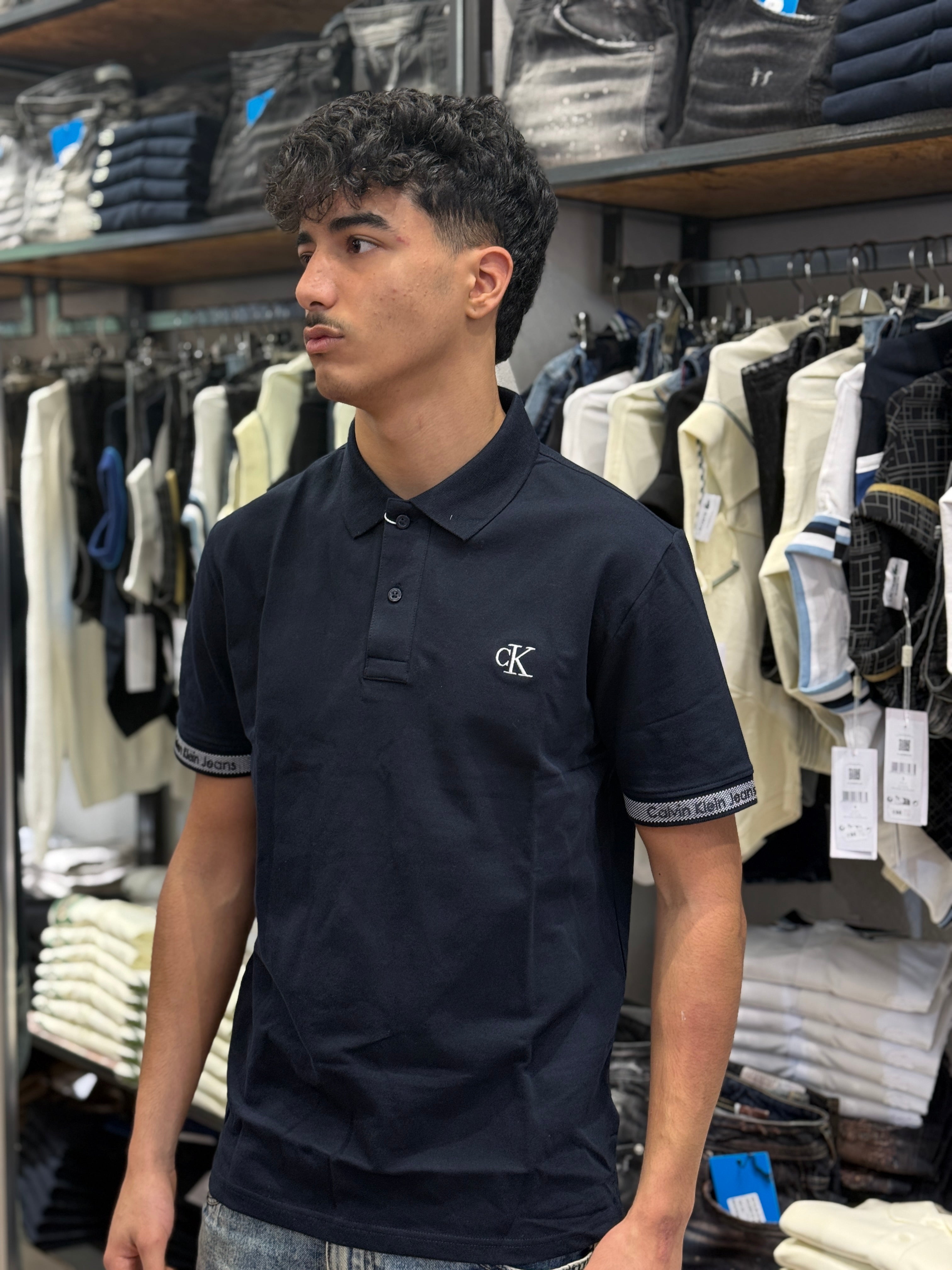 Polo Calvin Klein CK Logo