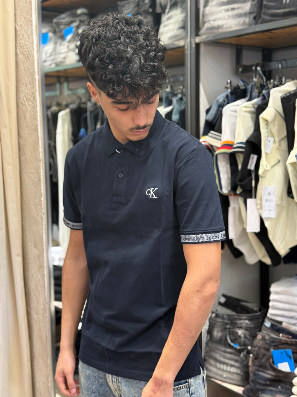 Polo Calvin Klein CK Logo