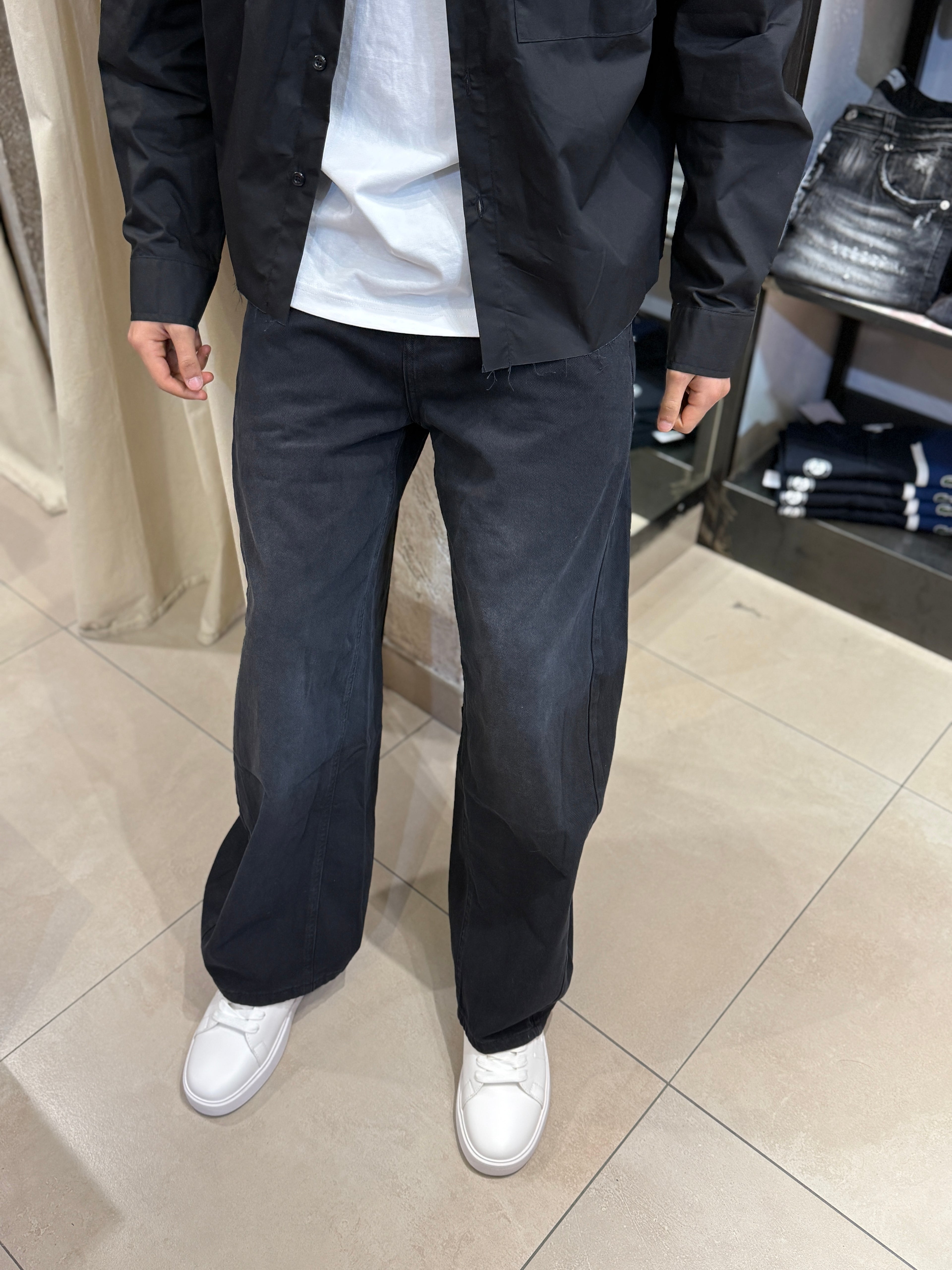 Jeans Balloon Fit Gradient Wash
